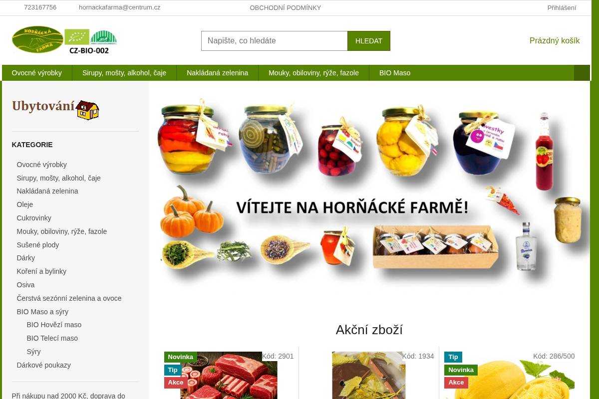 Hornackafarma.cz