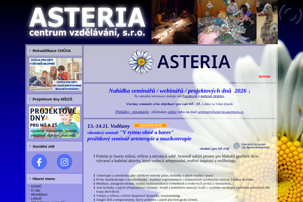 ASTERIA centrum vzdělávání, s.r.o.