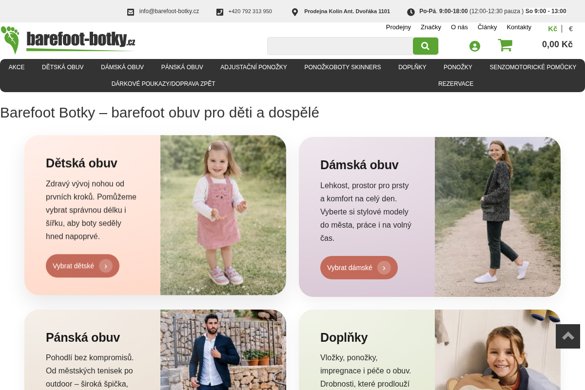 Barefoot botky