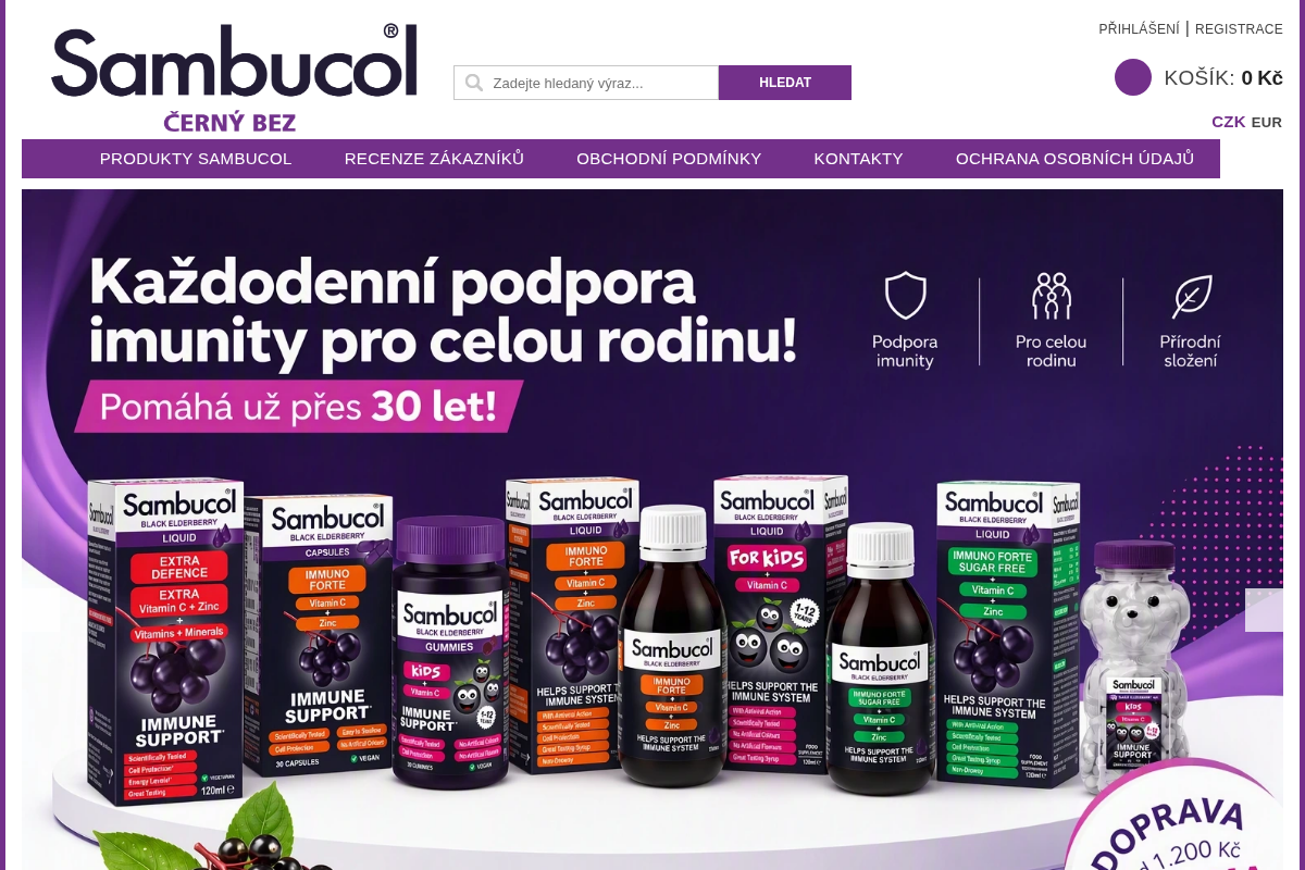 Sambucol-shop.cz