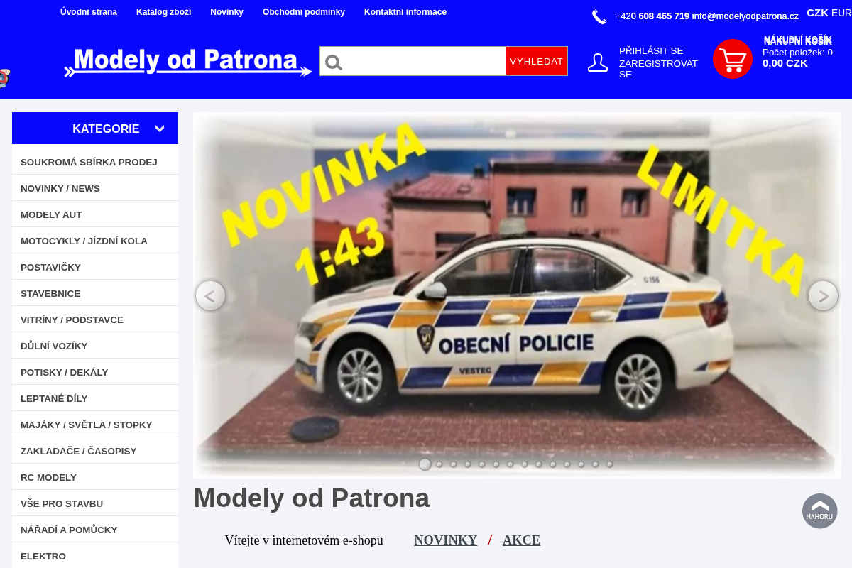 Modely od Patron