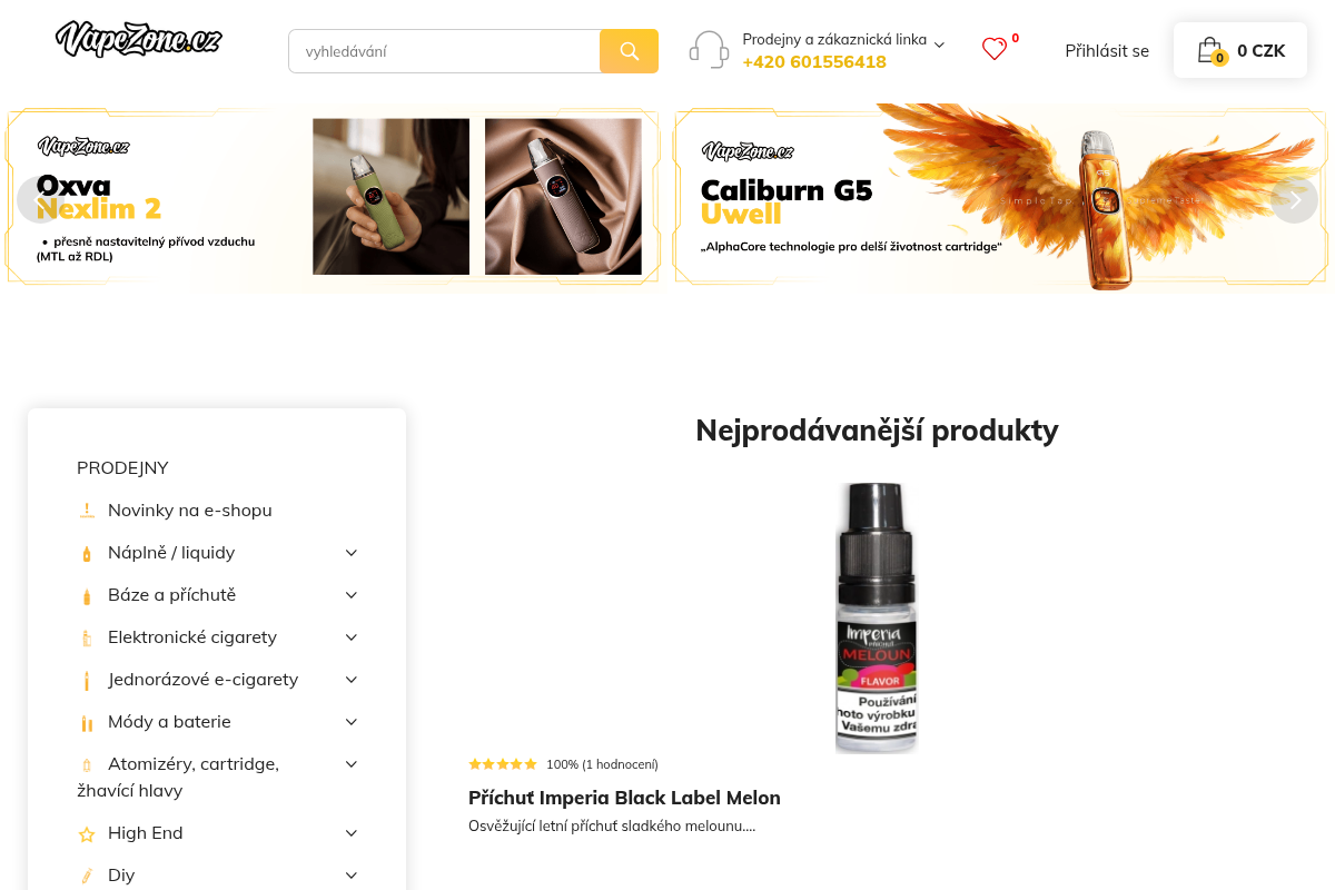 Elektronické cigarety - Vapezone.cz