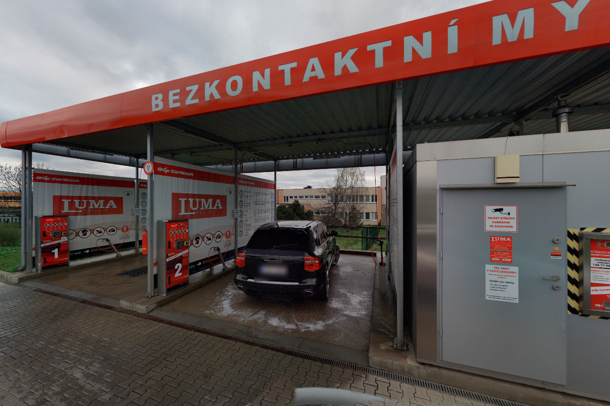 LUMA Most - Bezkontaktní mycí boxy