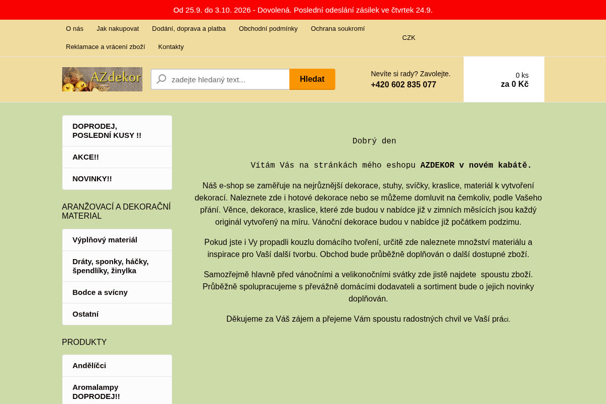 Azdekor.cz