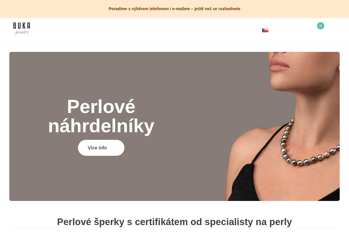 Buka Jewelry – specialista na perly