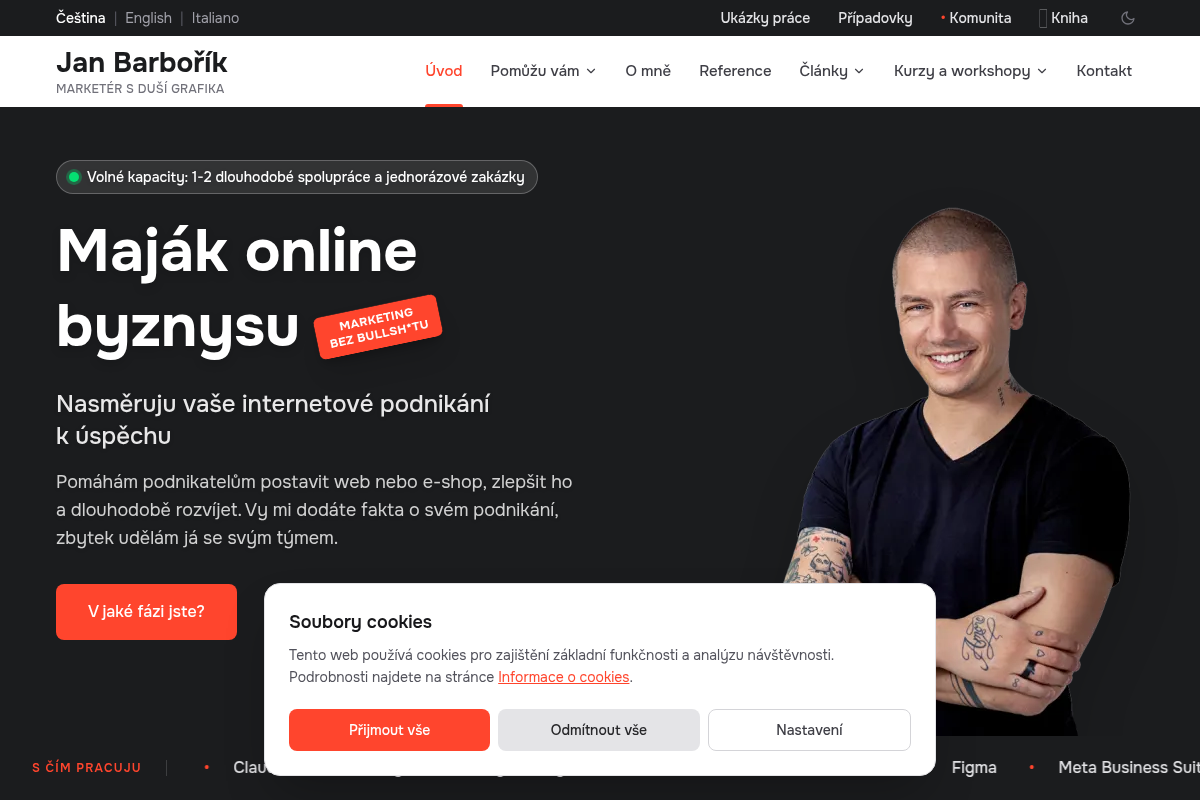 Jan Barbořík, MBA