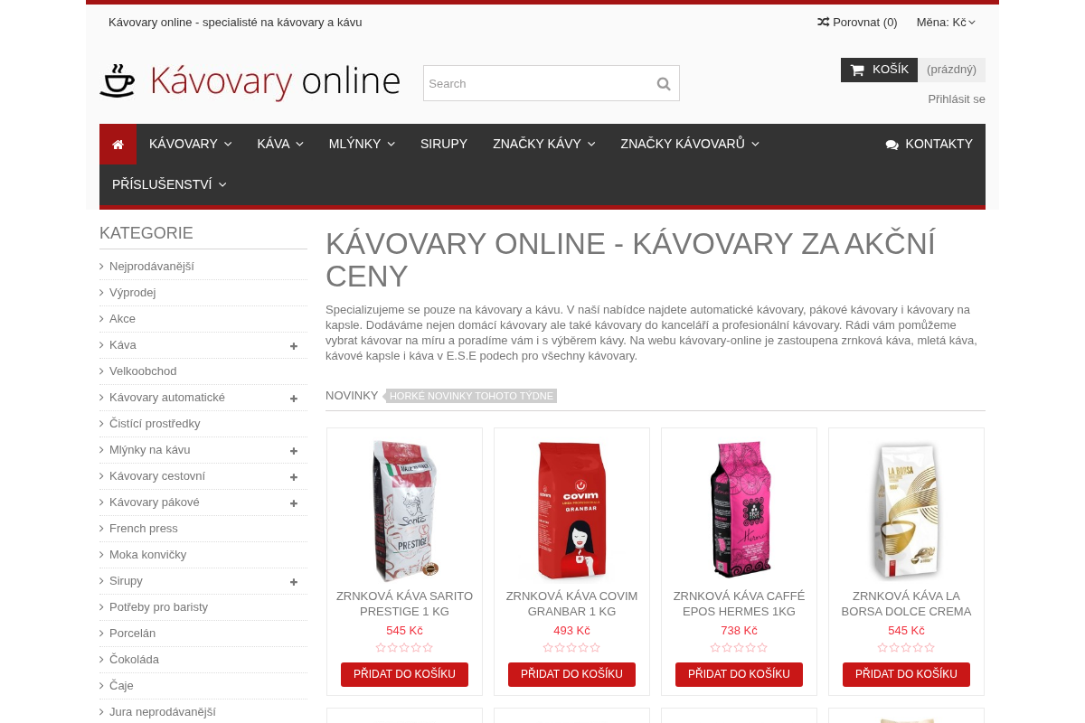 Kavovary-online.cz