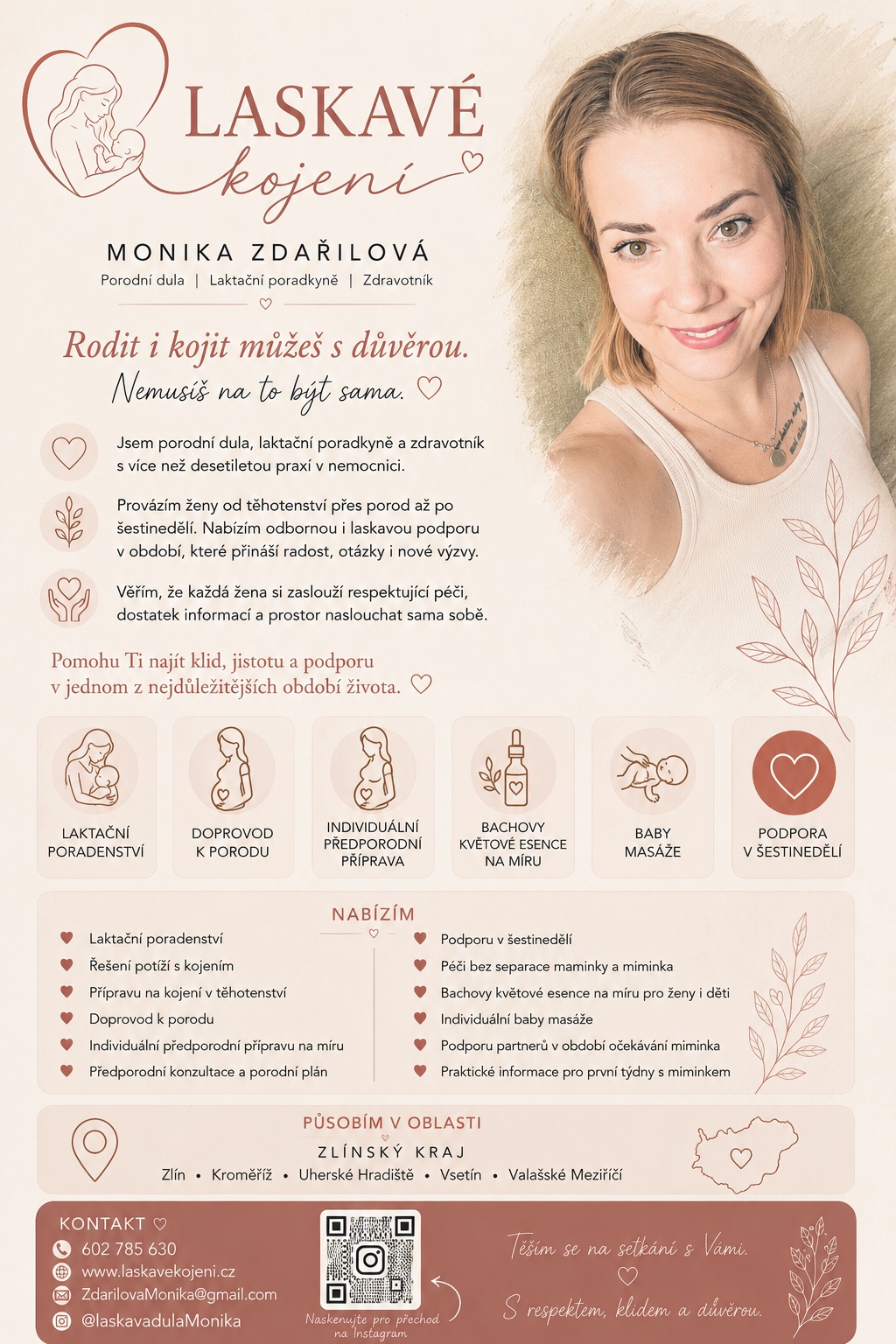 Dula a laktační poradkyně Monika Fronk foto 2