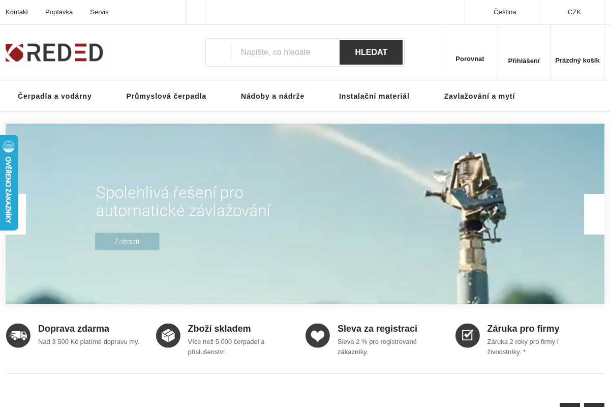 RedEd.cz - čerpací technika