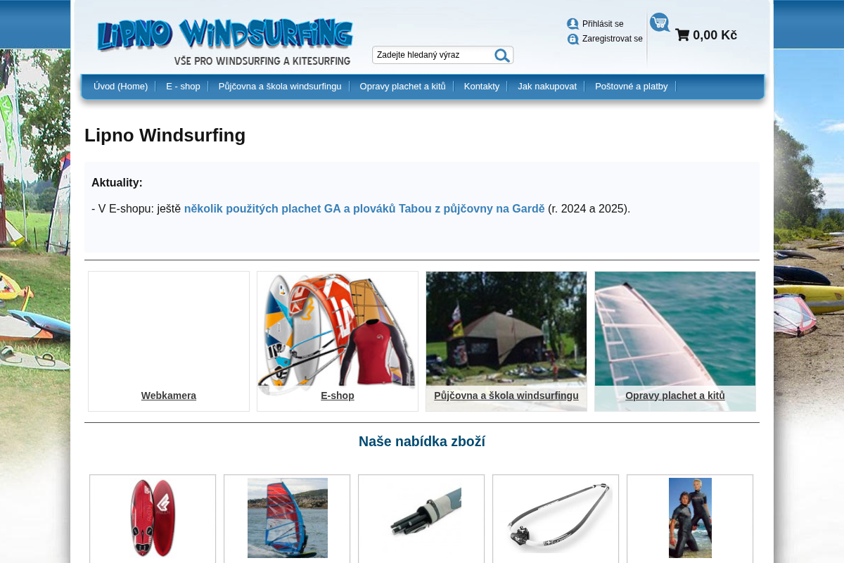 Lipno Windsurfing