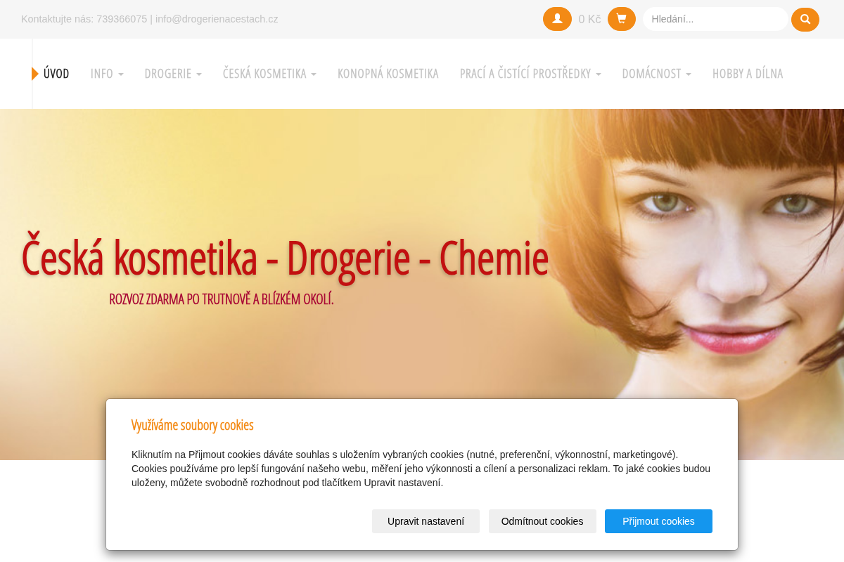 DROGERIE NA CESTÁCH