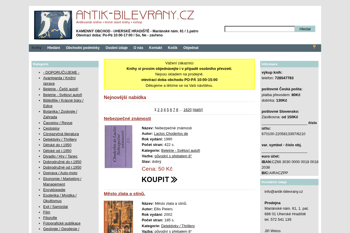 Antik-bilevrany.cz