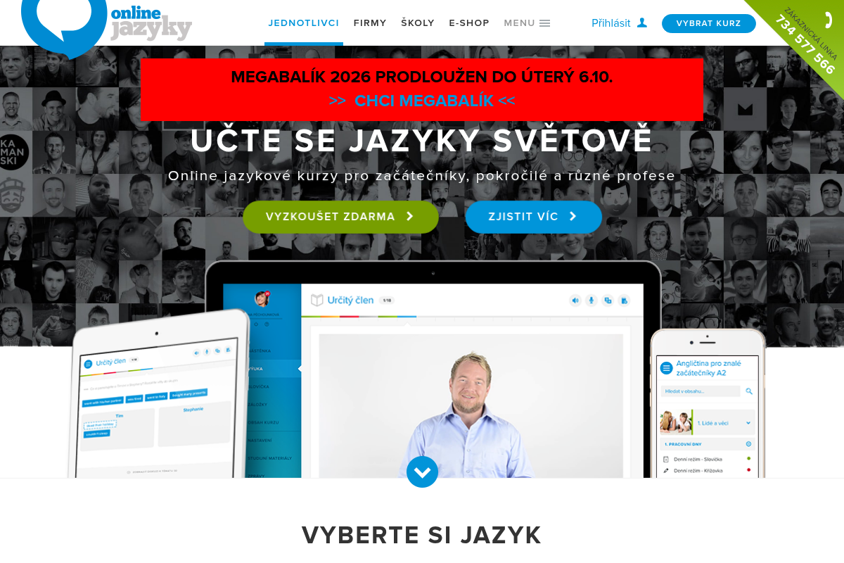 ONLINE jazyky