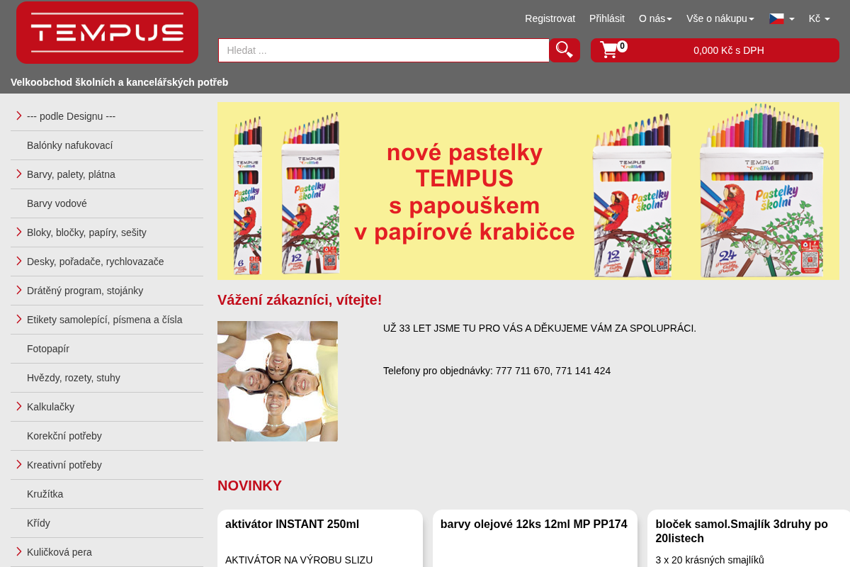 Papirnictvi-tempus.cz