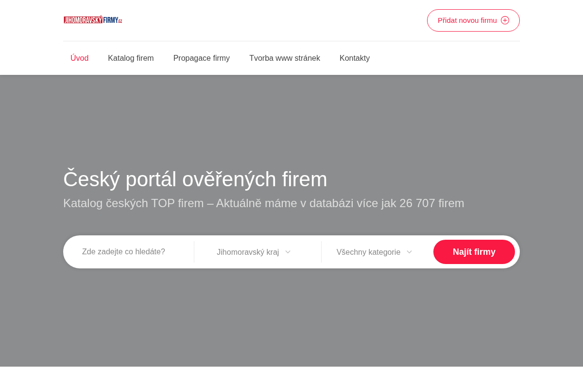 Jihomoravskyfirmy.cz