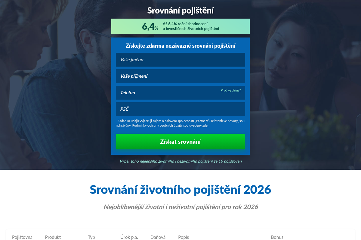 Srovnanizivotnihopojisteni.cz
