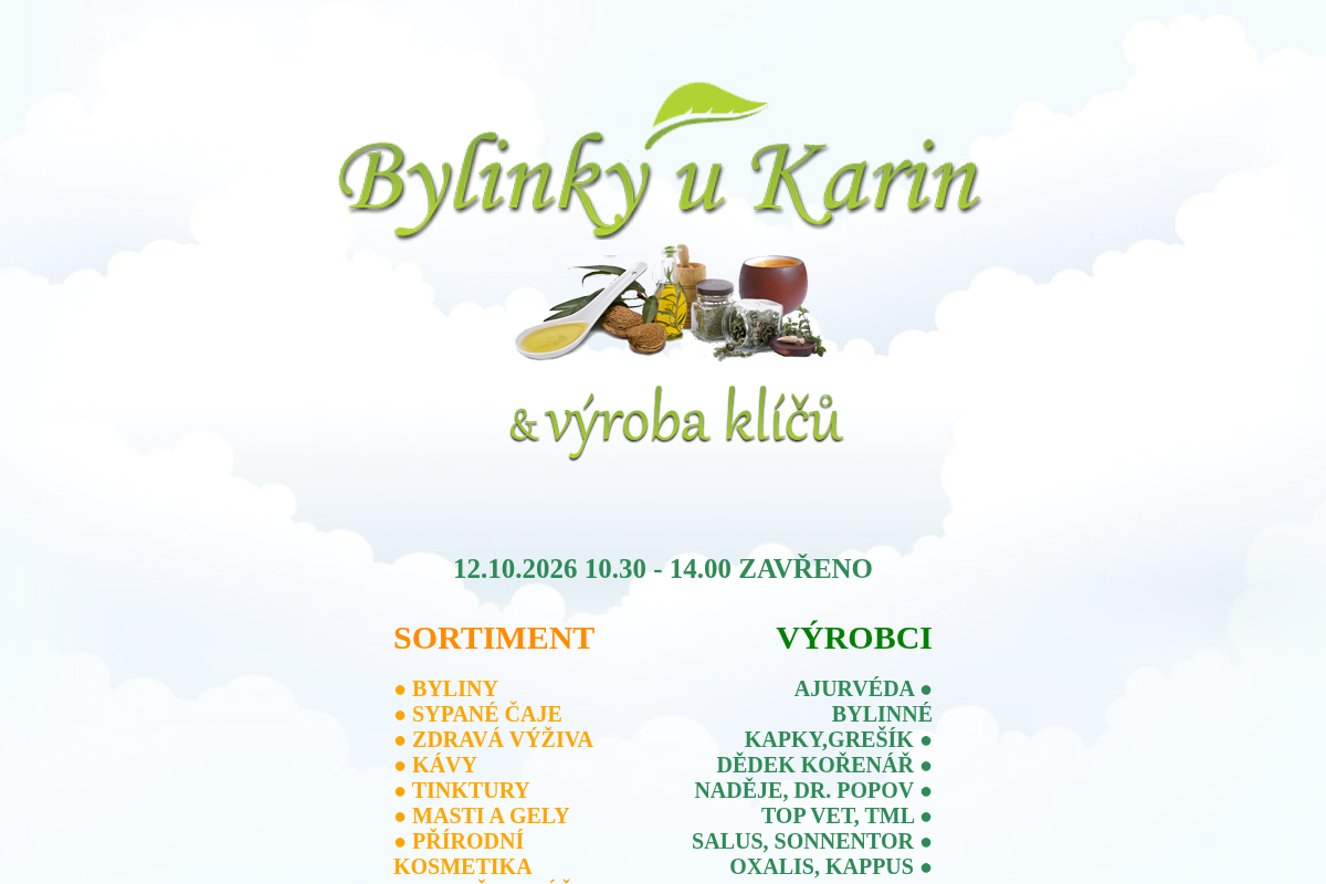 Bylinky u Karin