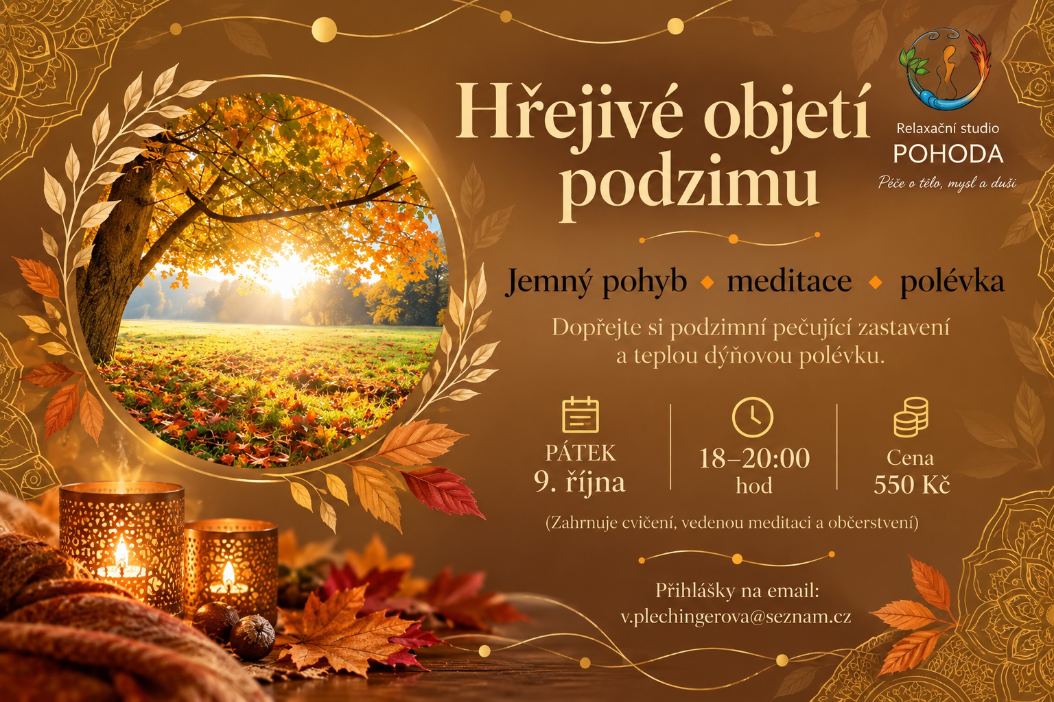 Hřejivé objetí podzimu