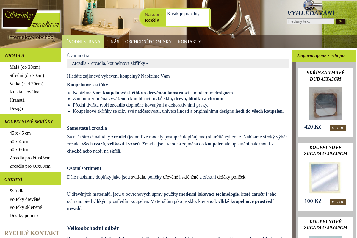 Skrinky-zrcadla.cz
