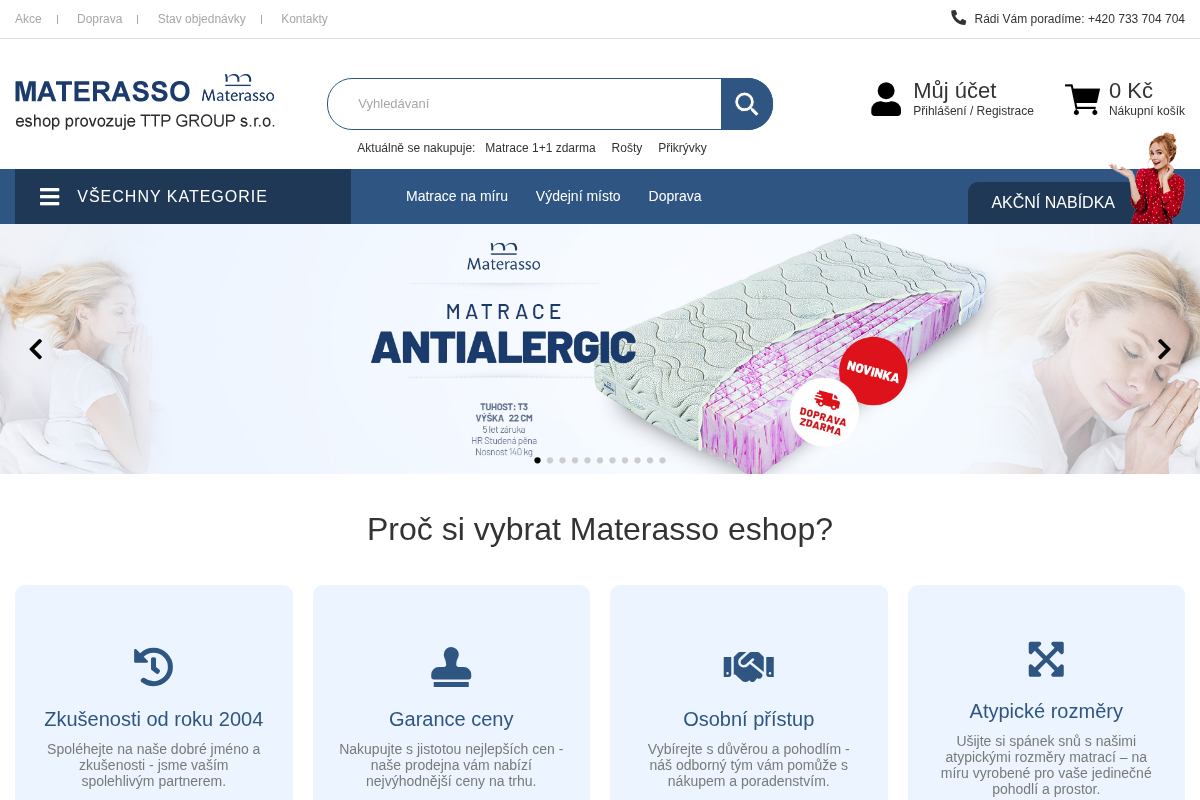 Materasso-eshop.cz