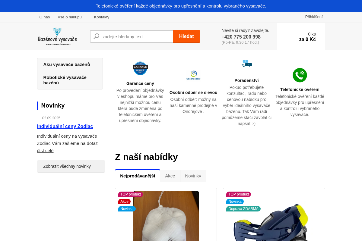 Vysavac-bazenu.cz