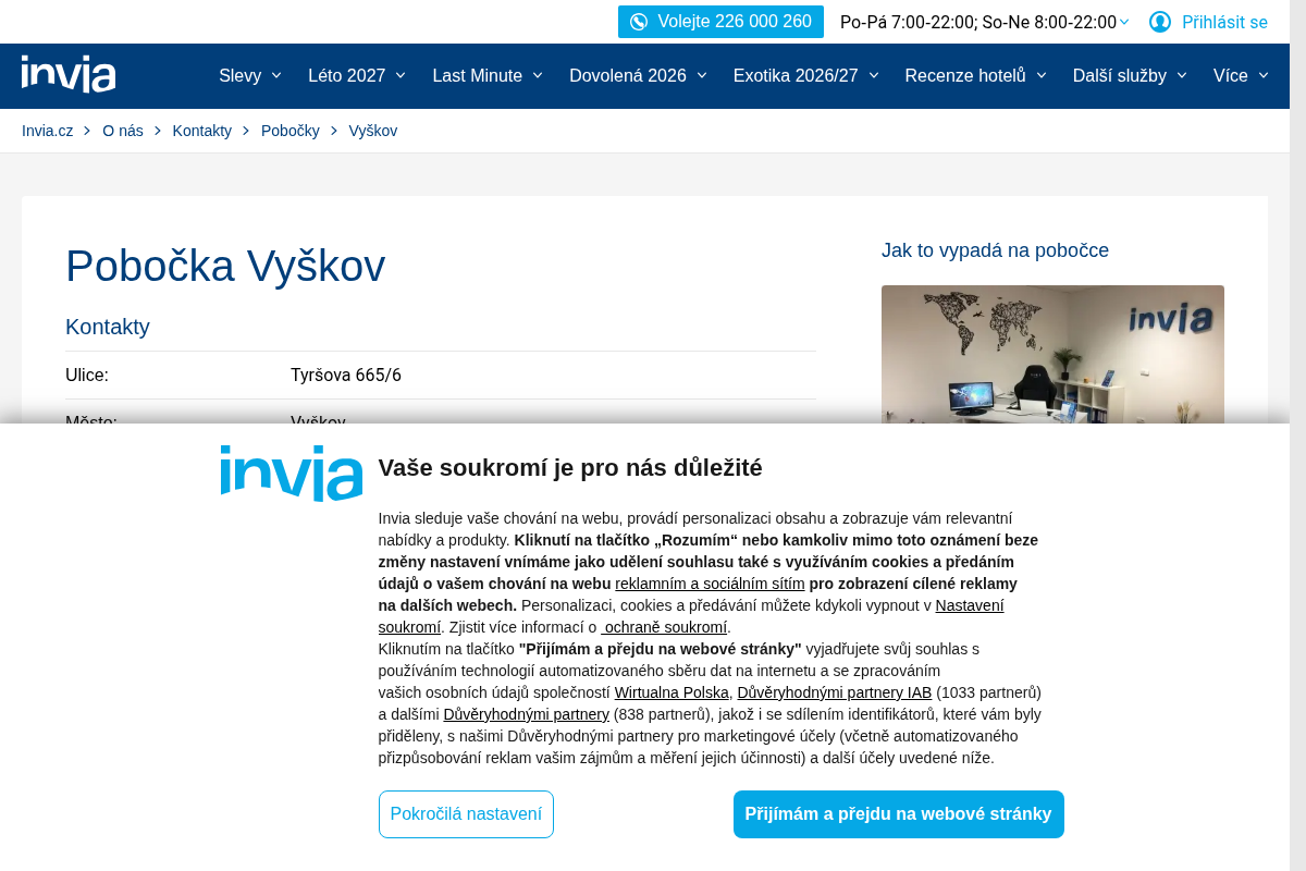 Invia - cestovní agentura