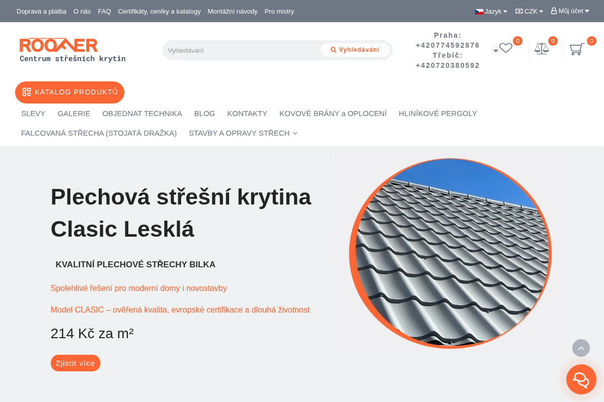 Roofer - Centrum střešních krytin