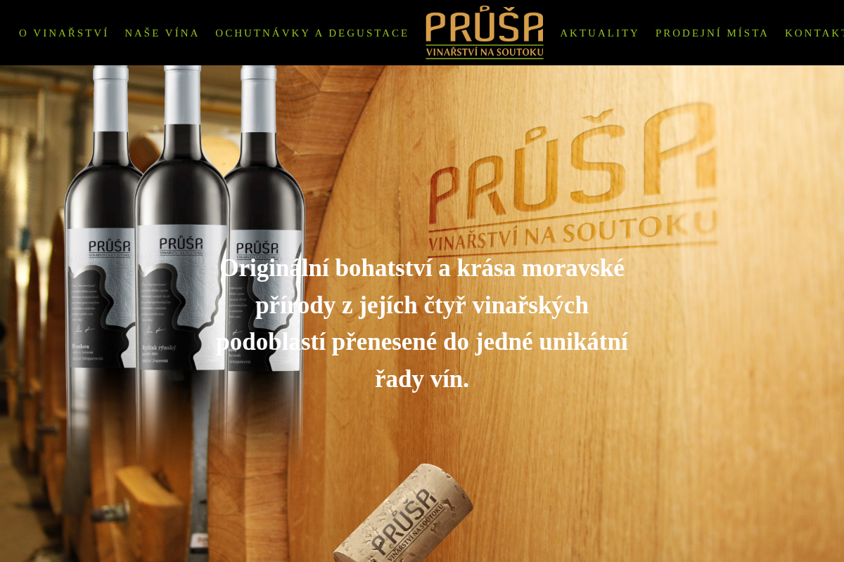 Vinařství Na Soutoku Karel Průša