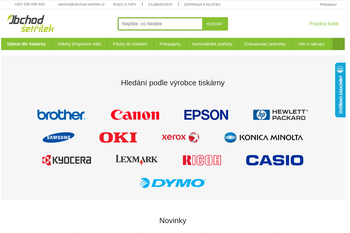 Obchod Šetřílek