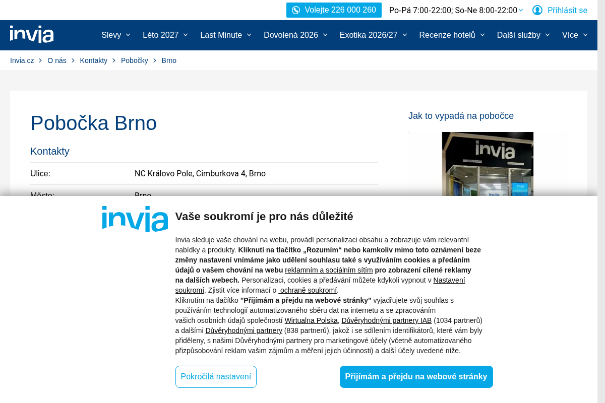 Invia - cestovní agentura