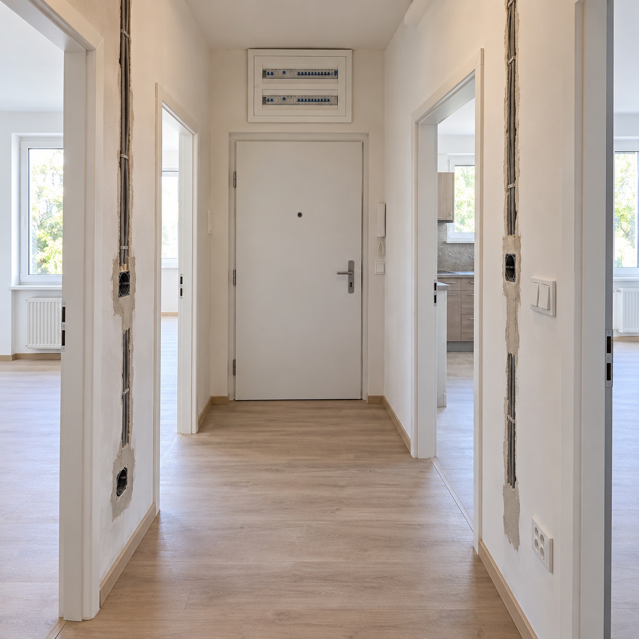 Rekonstrukce elektroinstalace v bytě 3+1