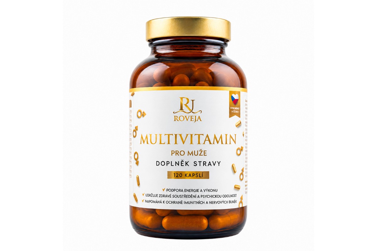 Multivitamin pro muže: 35 látek, adaptogeny a Q10