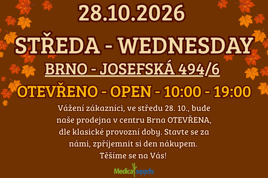 28.10.2026 - OTEVŘENO
