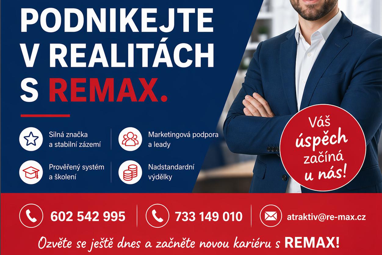 Podnikejte s námi v realitách, hledáme nové kolegy