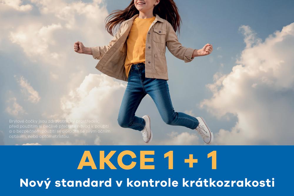 Akce 1+1 na dětské čočky MiYOSMART iQ!