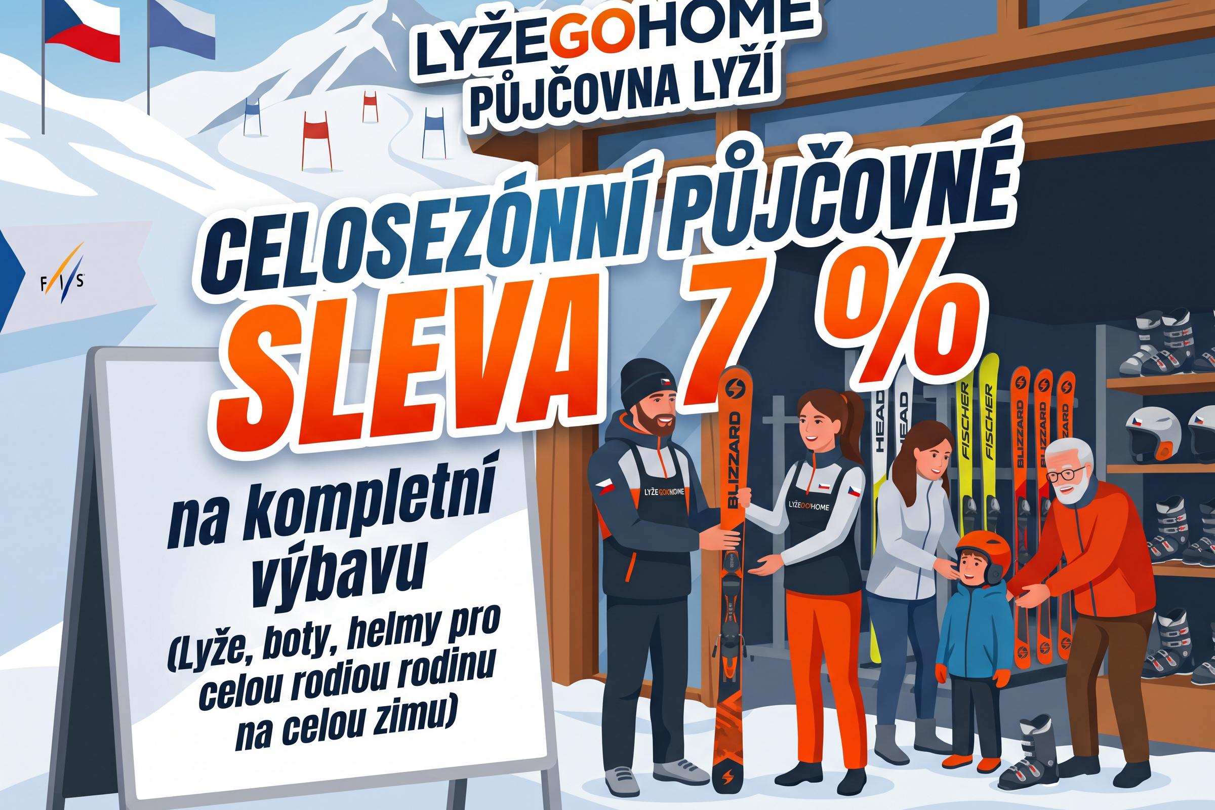 CELOSEZÓNNÍ PŮJČOVNA -7 %
