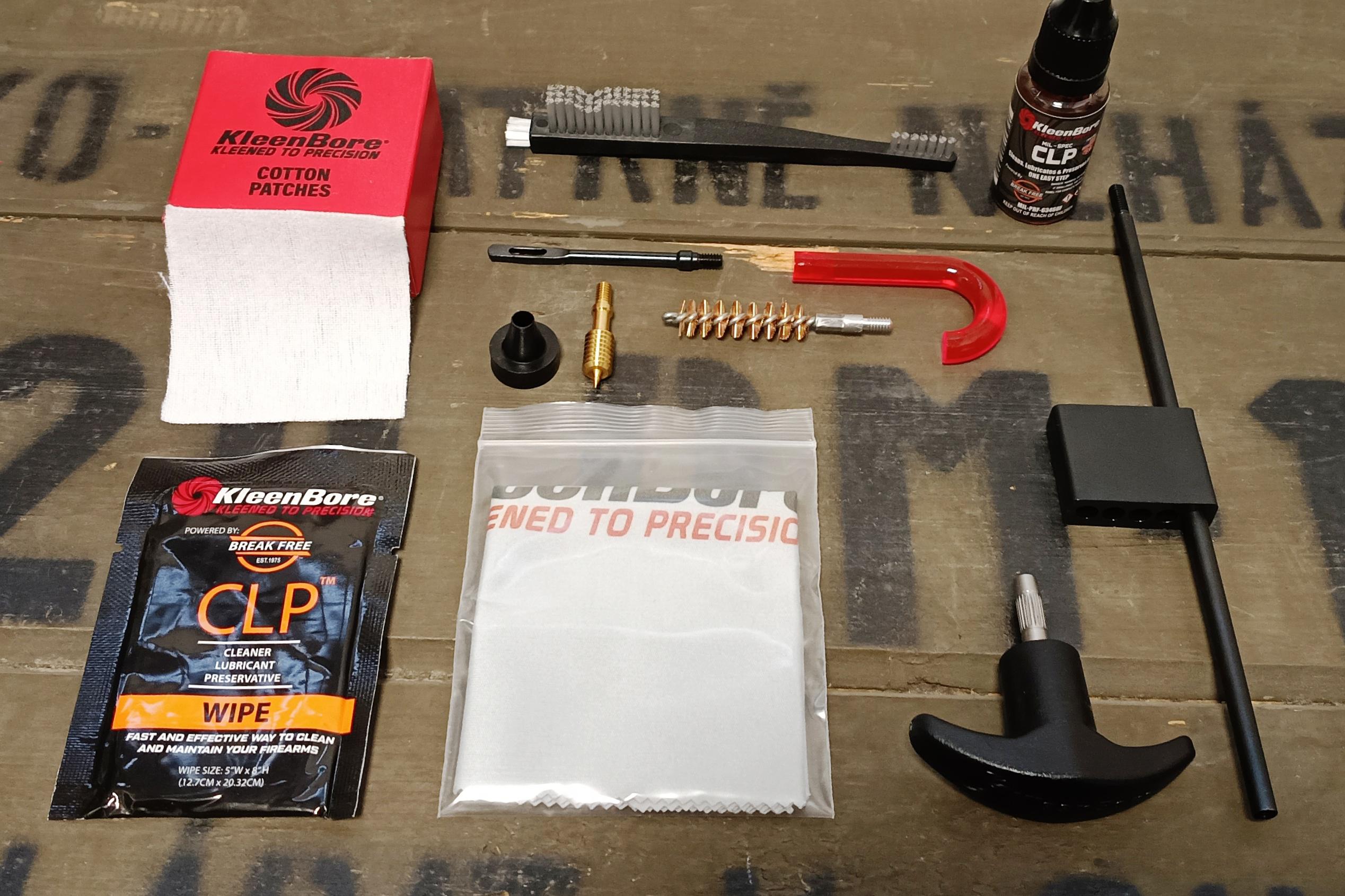 Čisticí sada pro krátké zbraně KleenBore 9 mm Kit