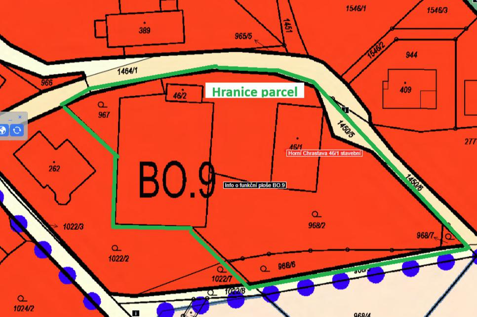 Prodej st. pozemků 3.726 m2 na okraji Liberce.