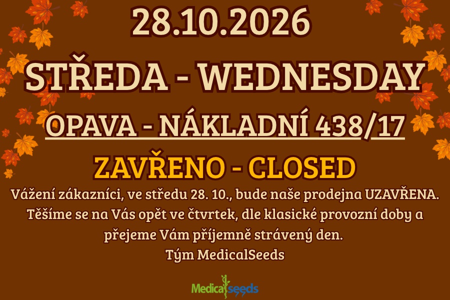28.10.2026 - ZAVŘENO