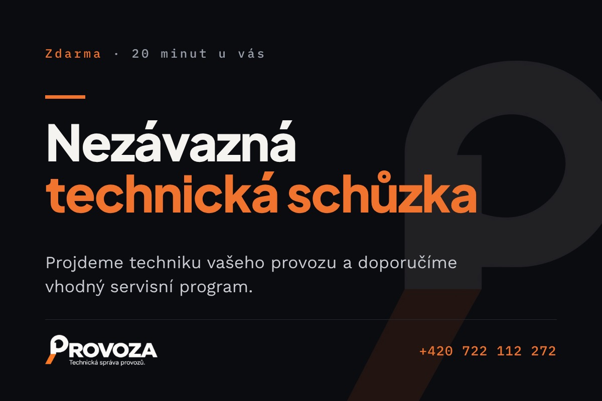 Nezávazná technická schůzka zdarma