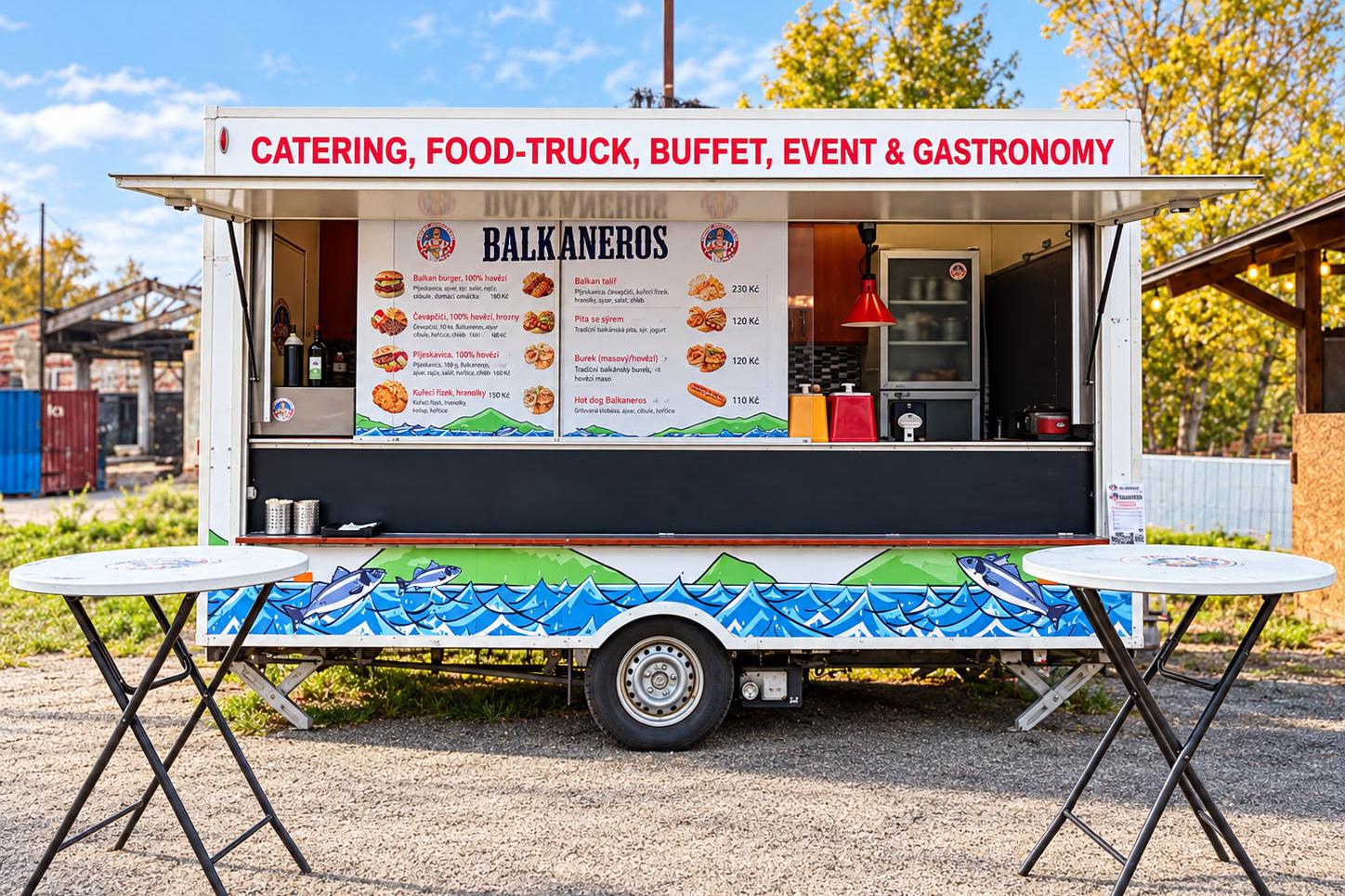Balkaňeros - Catering - Food trucks