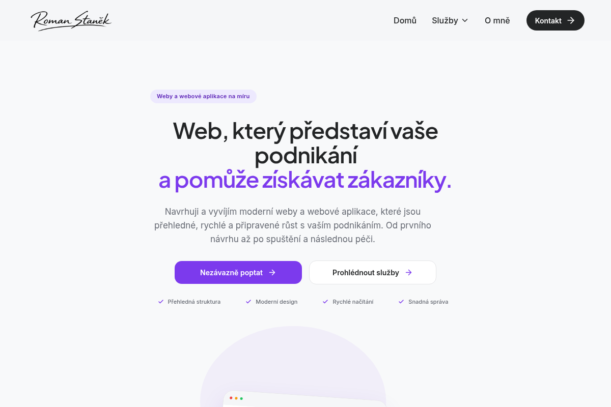 Roman Staněk - Tvorba webů foto 1