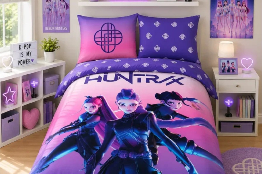 Bavlněné povlečení K-Pop Demon Hunters Huntrix