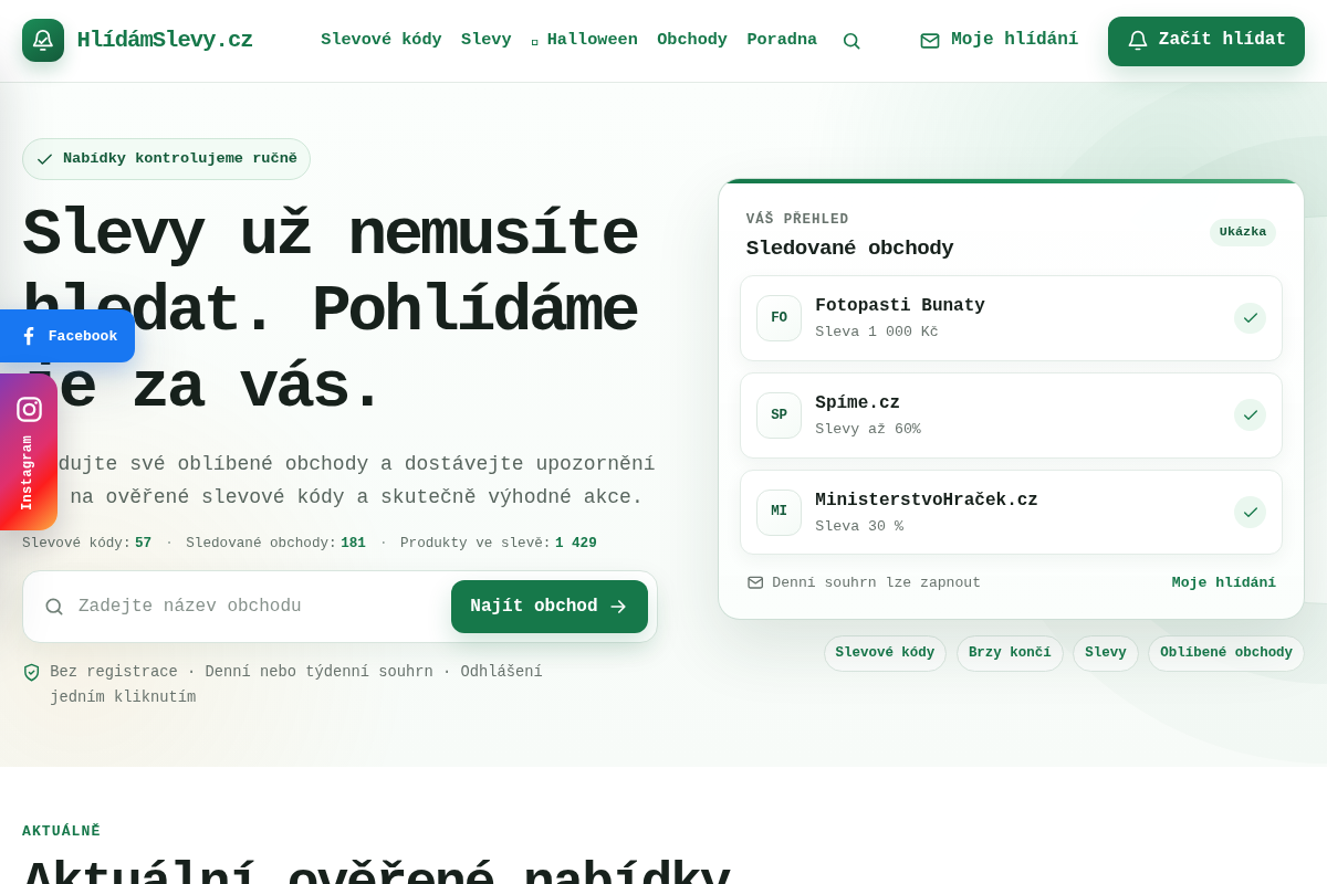 HlídámSlevy.cz