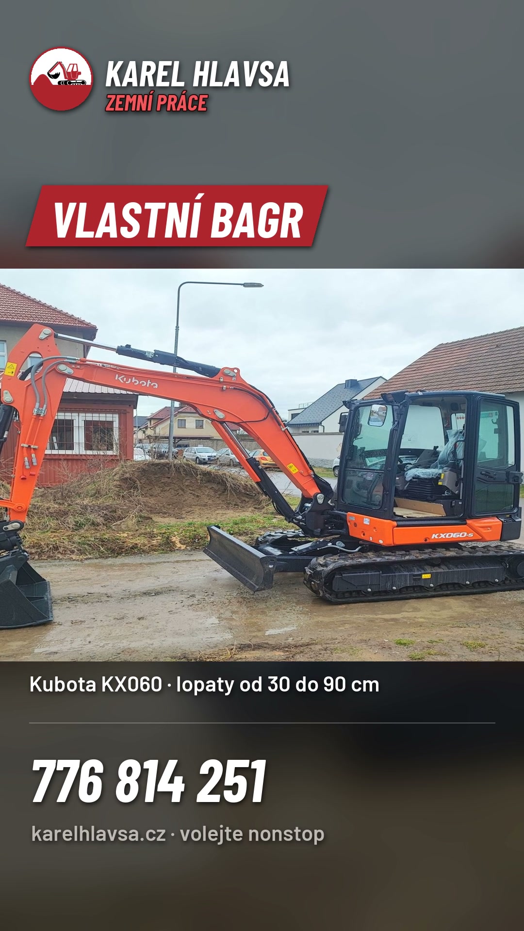 Karel Hlavsa - zemní práce foto 2 (náhled videa)