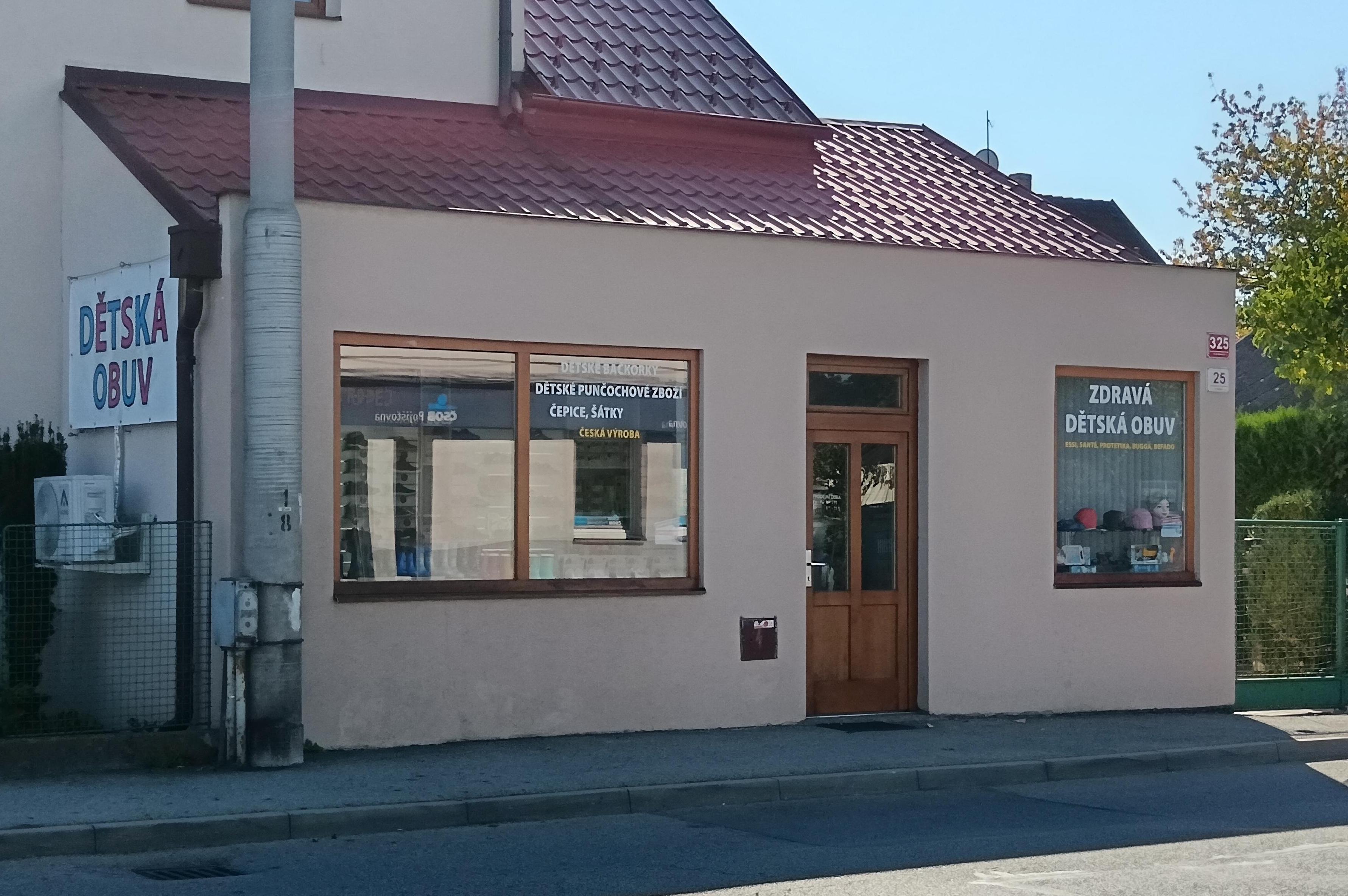 Dětská obuv z domečku Marie Fridová