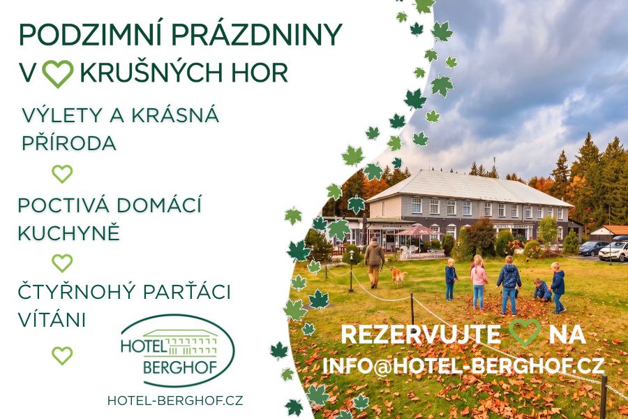 Užijte si podzimní prázdniny v Krušných horách