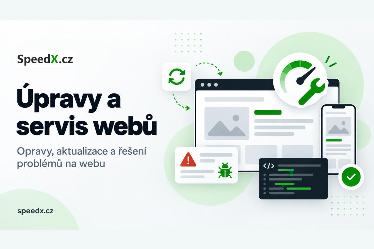 SpeedX - Webové stránky na míru