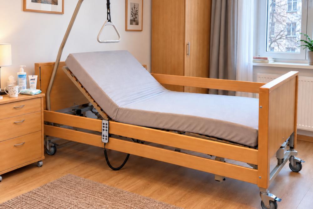 Repasovaná polohovací postel